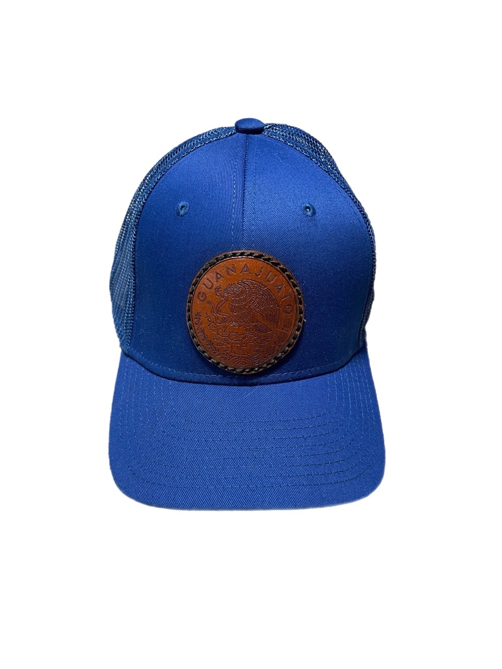 Brand New - Leather Patched Guanajuato Mexico Trucker Snapback Hat
